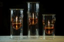 Column Oil Lamps.