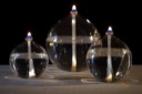 Ball Oil Lamps.