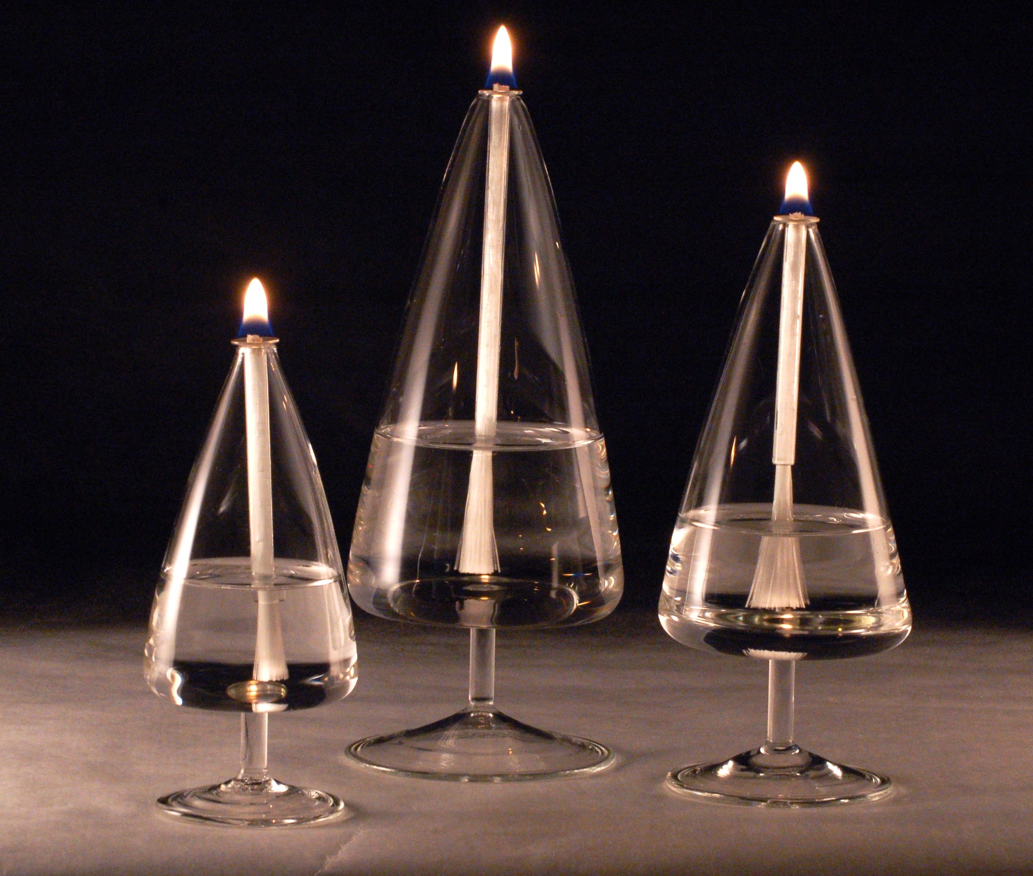 Christmas Tree Oil Lamps