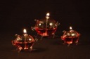 Pig and Piglet Oil Lamps